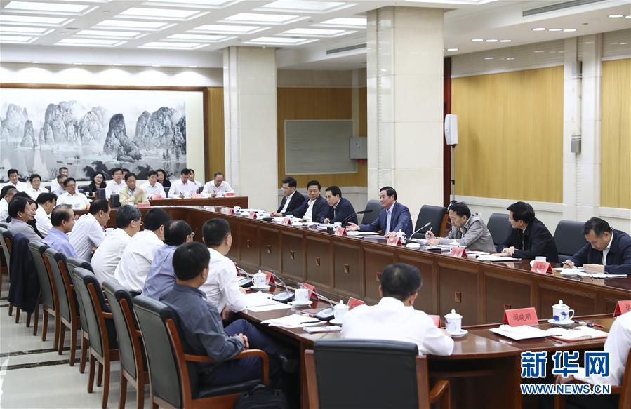 9月21日，中宣部在北京召開中央媒體駐外機構(gòu)外宣工作座談會。中共中央政治局委員、中央書記處書記、中宣部部長劉奇葆出席座談會并講話。新華社記者 謝環(huán)馳 攝 